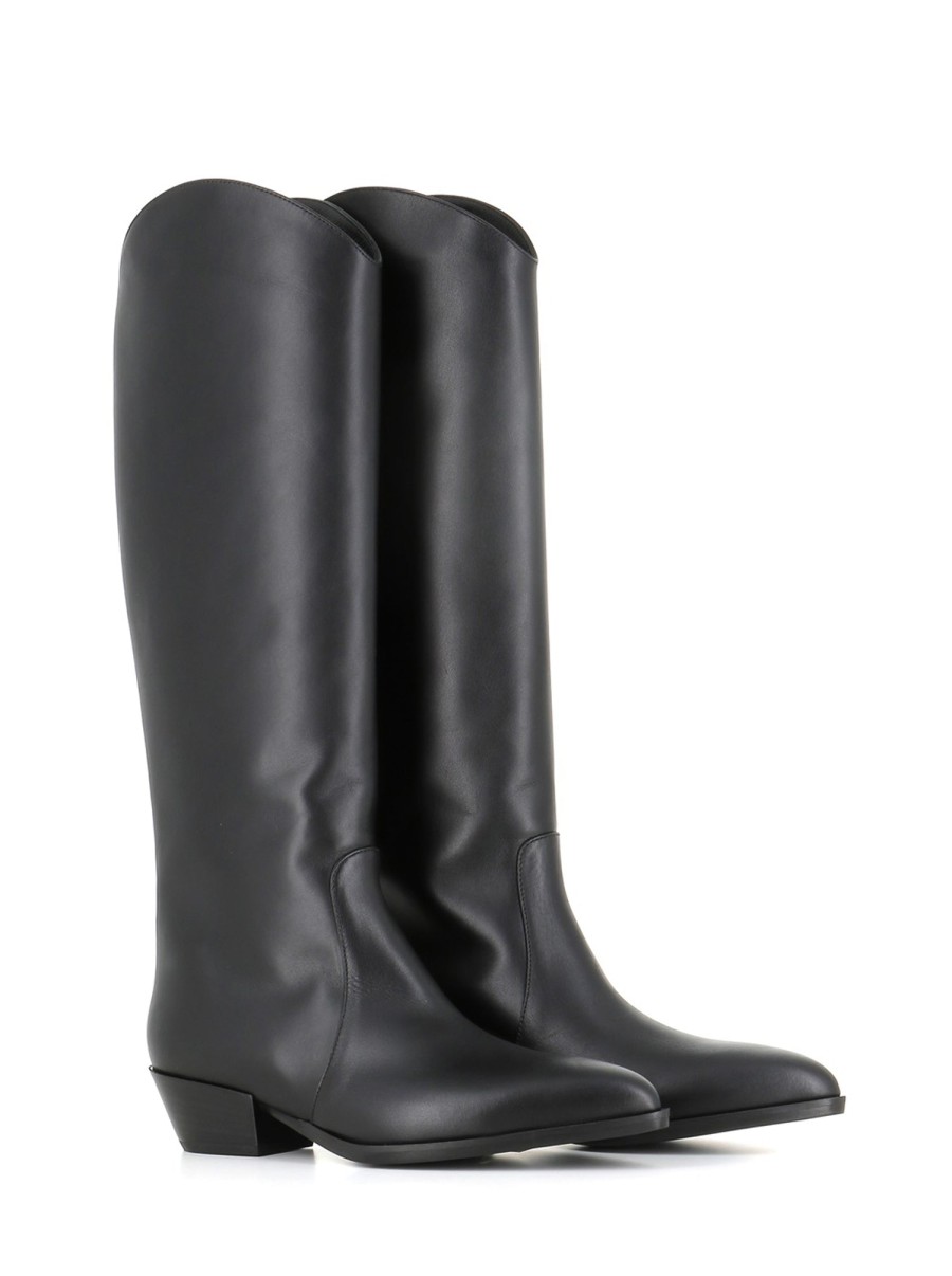 Woman Sergio Levanti | Sergio Levantesi Hilary Black Women'S Boot