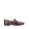 Woman taxi drivers | Tassinari Moccasin W230110 Brown Woman Coffee