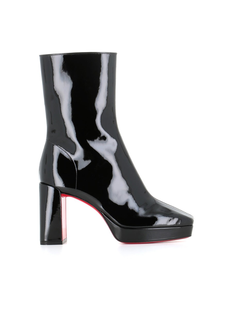 Woman christian louboutin | Christian Louboutin Alleo 90 Black Women'S Ankle Boot