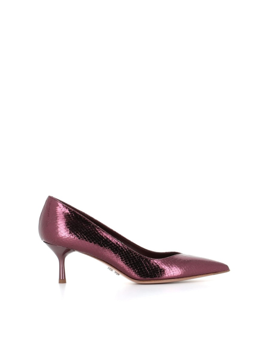 Woman Sergio Levanti | Sergio Levantesi Women'S Chenil Decollete Purple