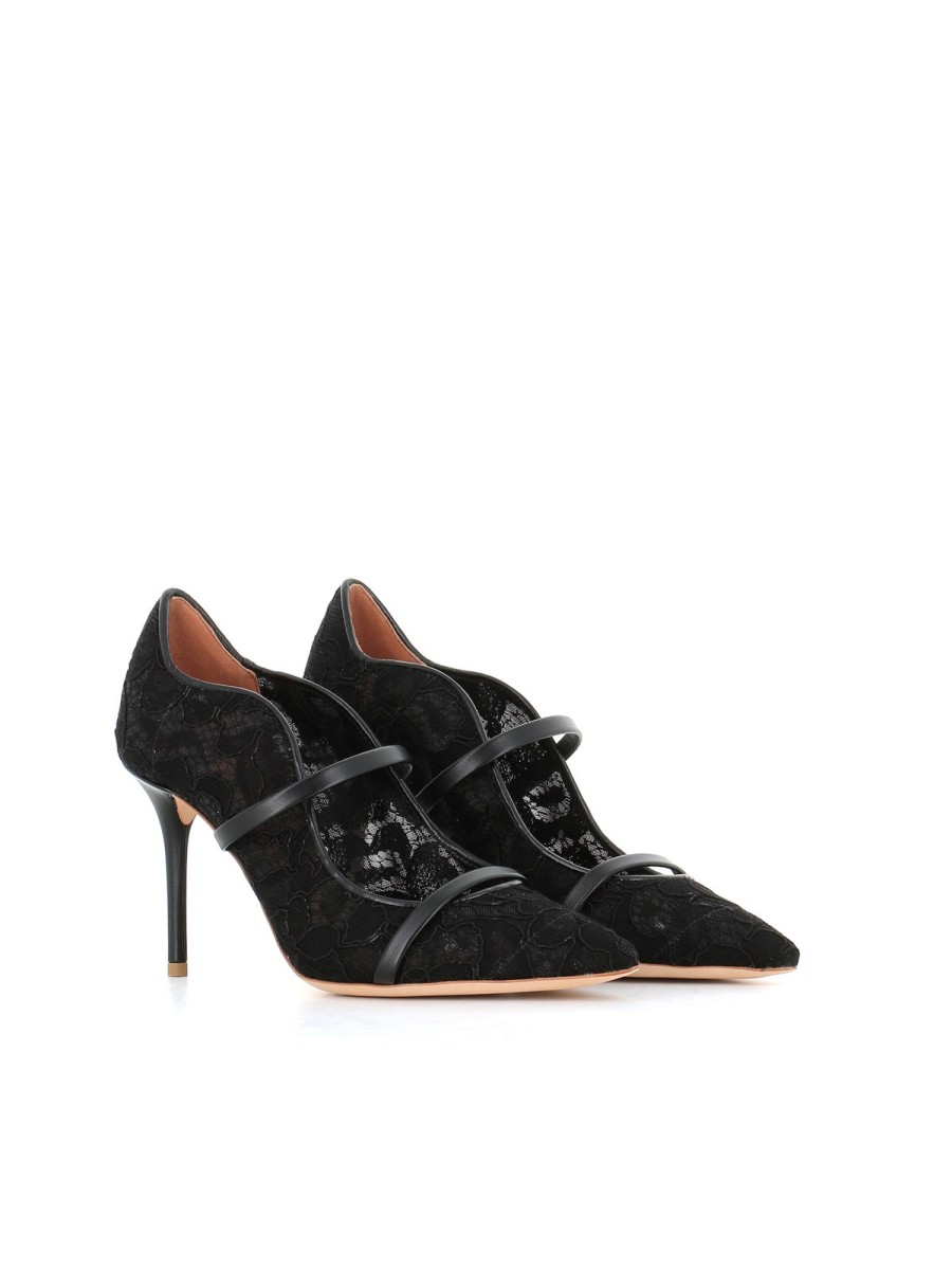 Woman malone souliers | Malone Souliers Decollete Maureen 85-66 Black Women