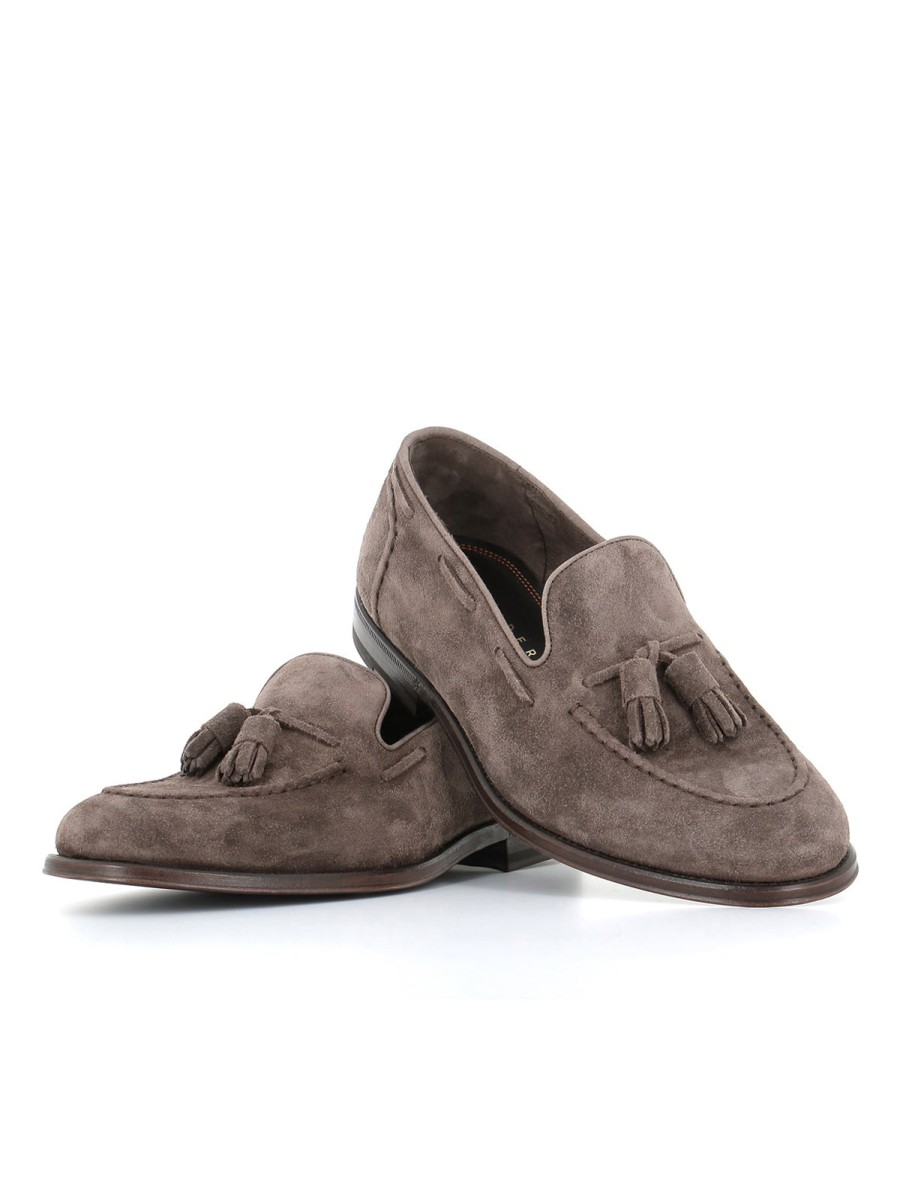 Man henderson baracco | Henderson Baracco Moccasin 72407.K.0 Brown Man Vicuna