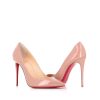 Woman christian louboutin | Christian Louboutin Decollete Kate 100 Pink Women Nude