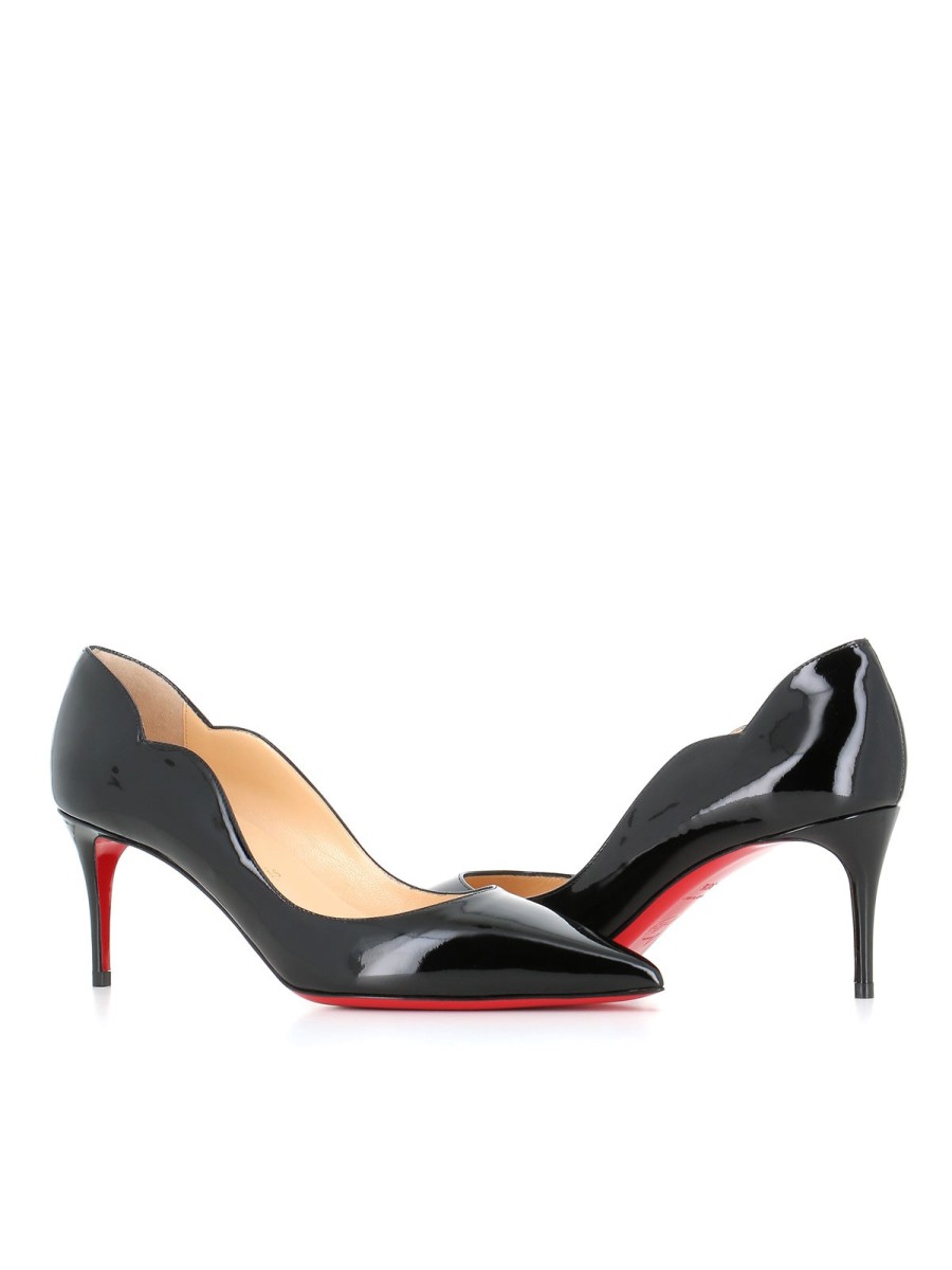 Woman christian louboutin | Christian Louboutin Decollete Hot Chic 70 Black Women