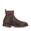 Man alexander hotto | Alexander Hotto Ankle Boot 64028 Brown Men'S Dark Brown