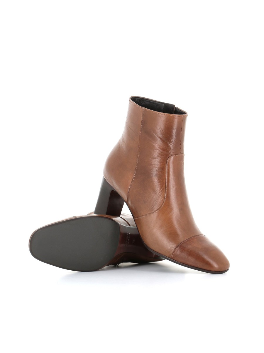 Woman taxi drivers | Tassinari Ankle Boot F568 Brown Women'S Leather