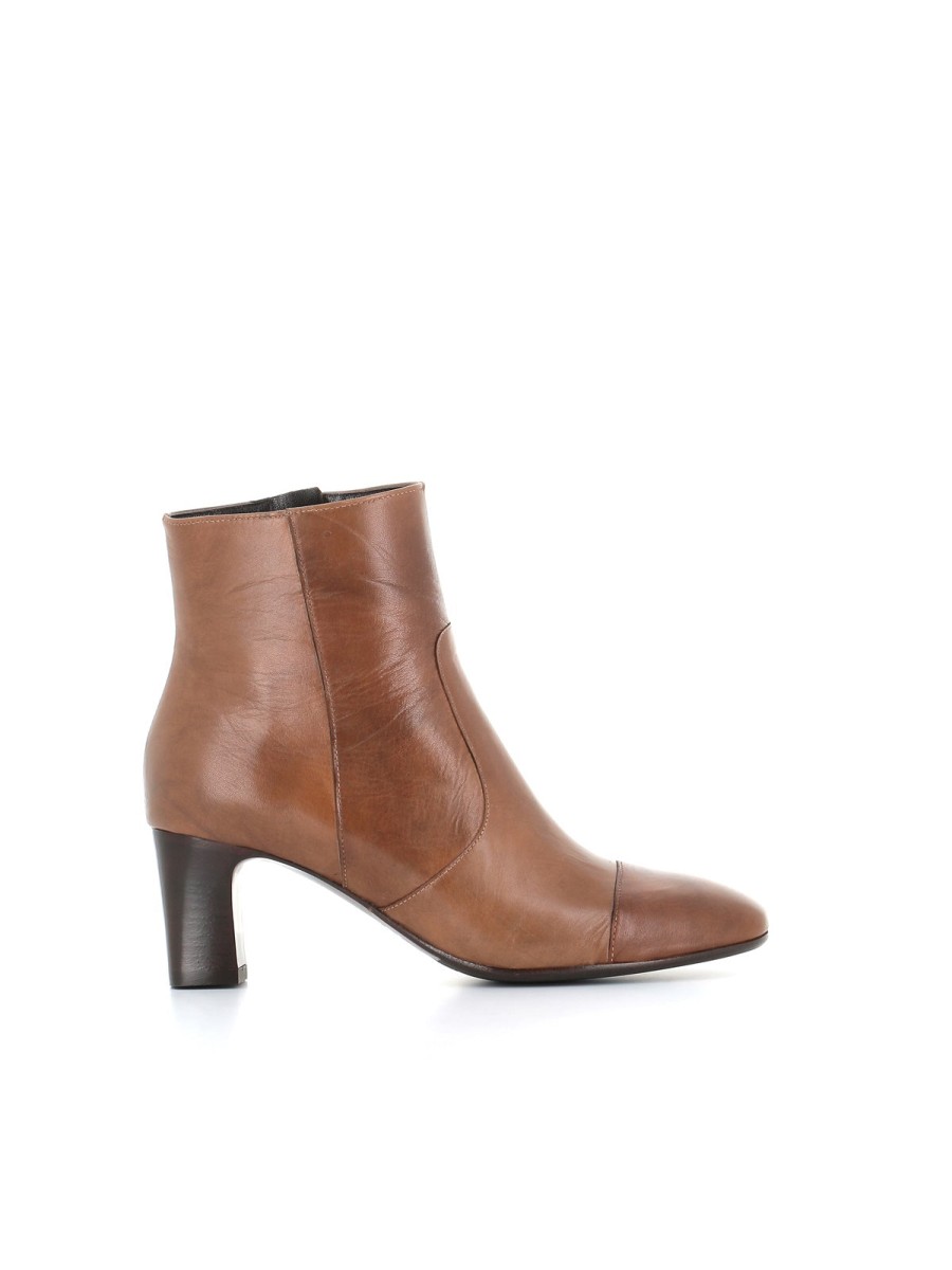 Woman taxi drivers | Tassinari Ankle Boot F568 Brown Women'S Leather