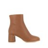 Woman of Carlo | Del Carlo Ankle Boot 11411 Brown Woman Burnt