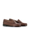 Woman weejuns by gh bass & co. | Weejuns By Gh Bass & Co. Penny Brogues Moccasin Brown Women Cognac