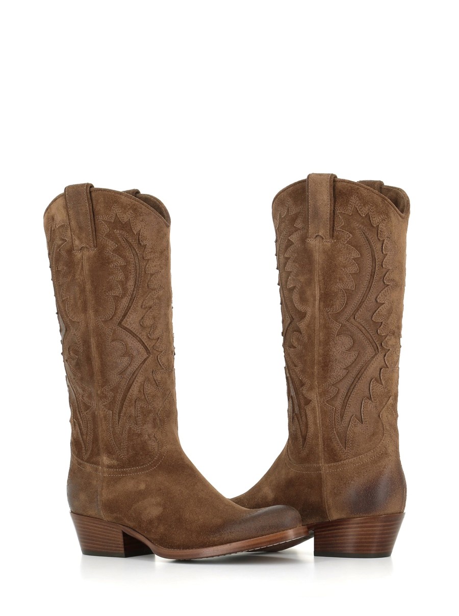 Woman tailor | Sartore Boot 23Isr421105 Brown Woman Cigar