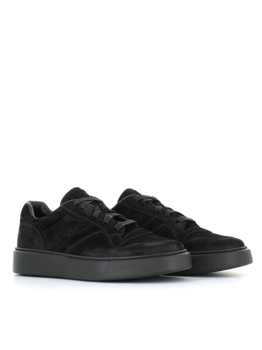 Man doucal's | Doucal'S Black Men'S Sneaker Black