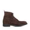 Man Alberto Fasciani | Alberto Fasciani Caleb Amphibian 47056 Brown Man Espresso