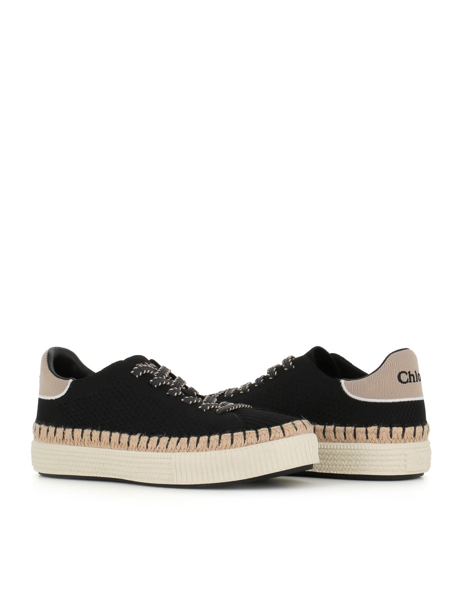 Woman chloé | Chloe Women'S Black Telma Sneaker