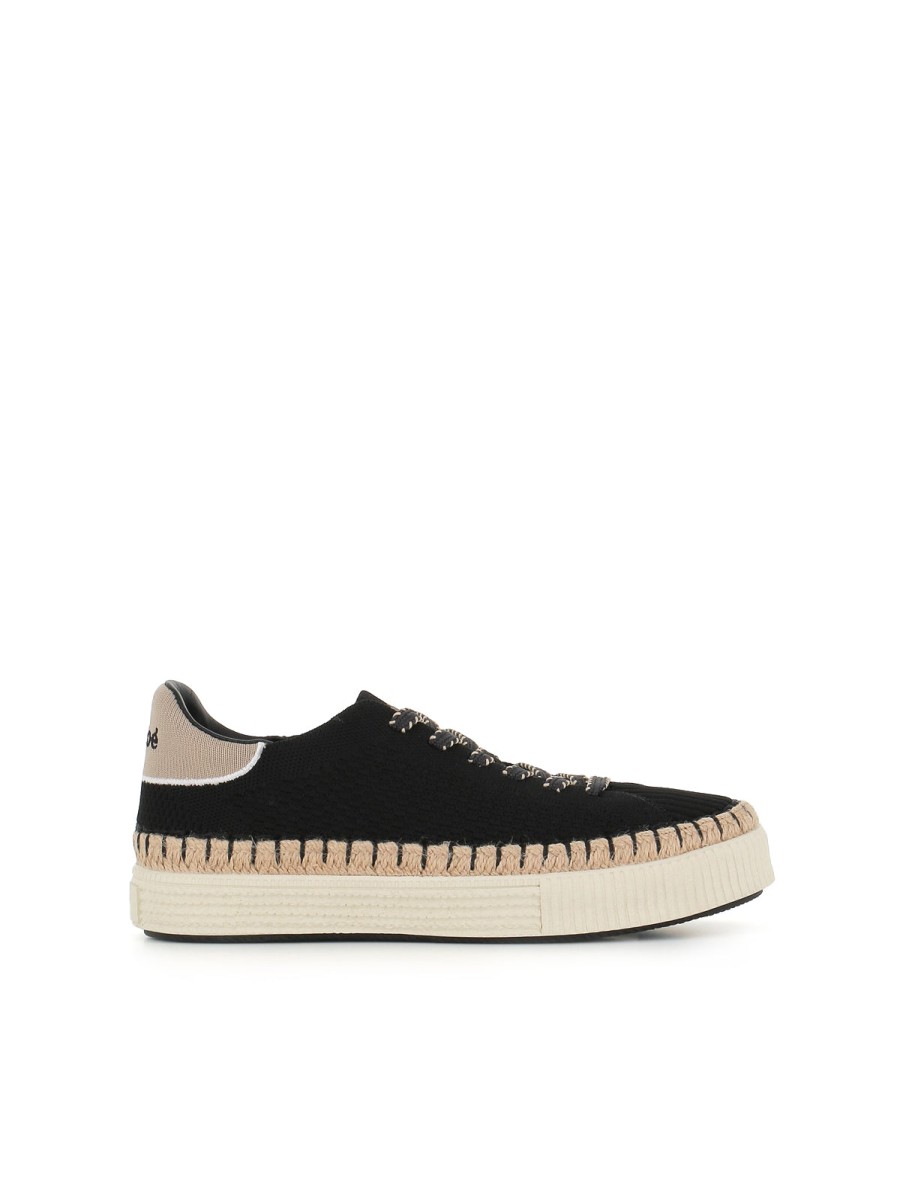 Woman chloé | Chloe Women'S Black Telma Sneaker