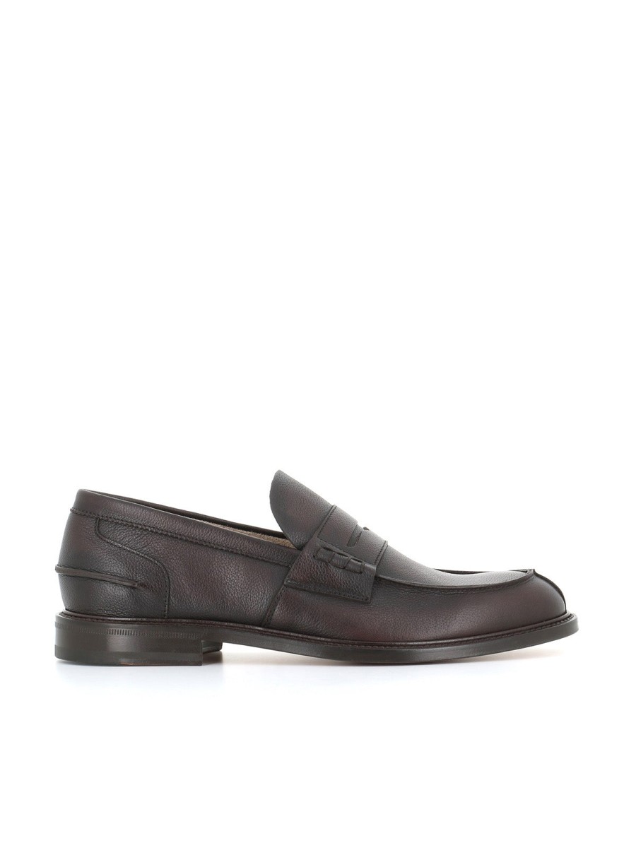 Man taxi drivers | Tassinari Moccasin 784 Brown Men'S Dark Brown