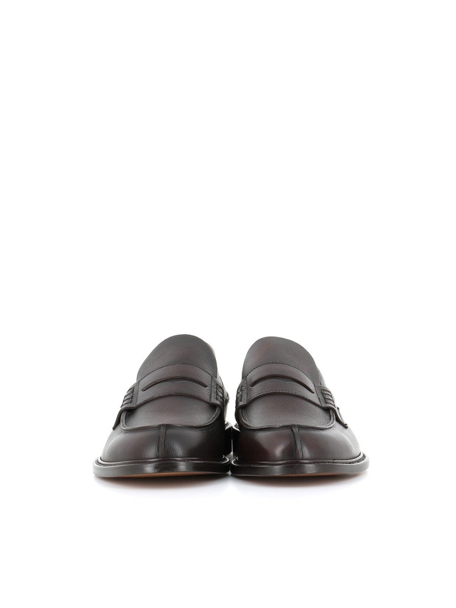 Man taxi drivers | Tassinari Moccasin 784 Brown Men'S Dark Brown