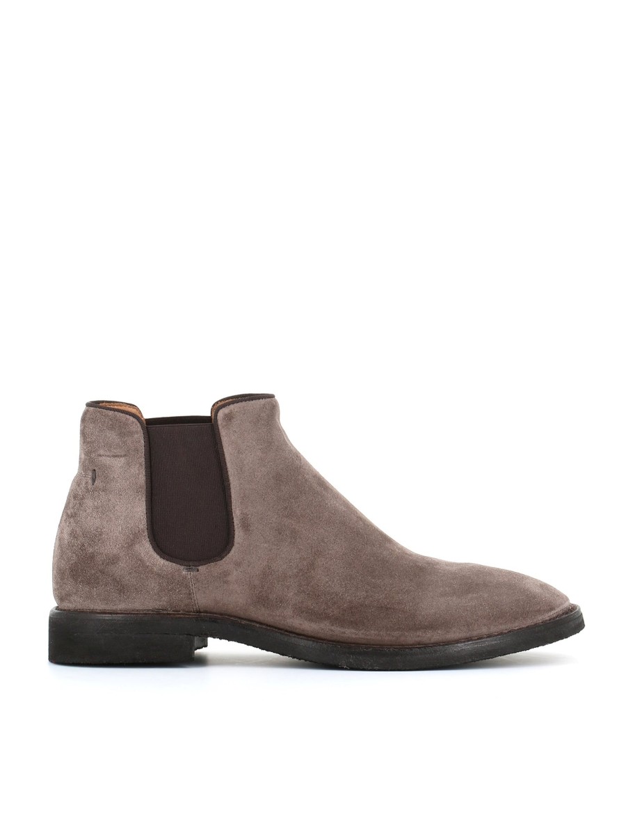 Man Alberto Fasciani | Alberto Fasciani Chelsea Abel 55044 Gray Man