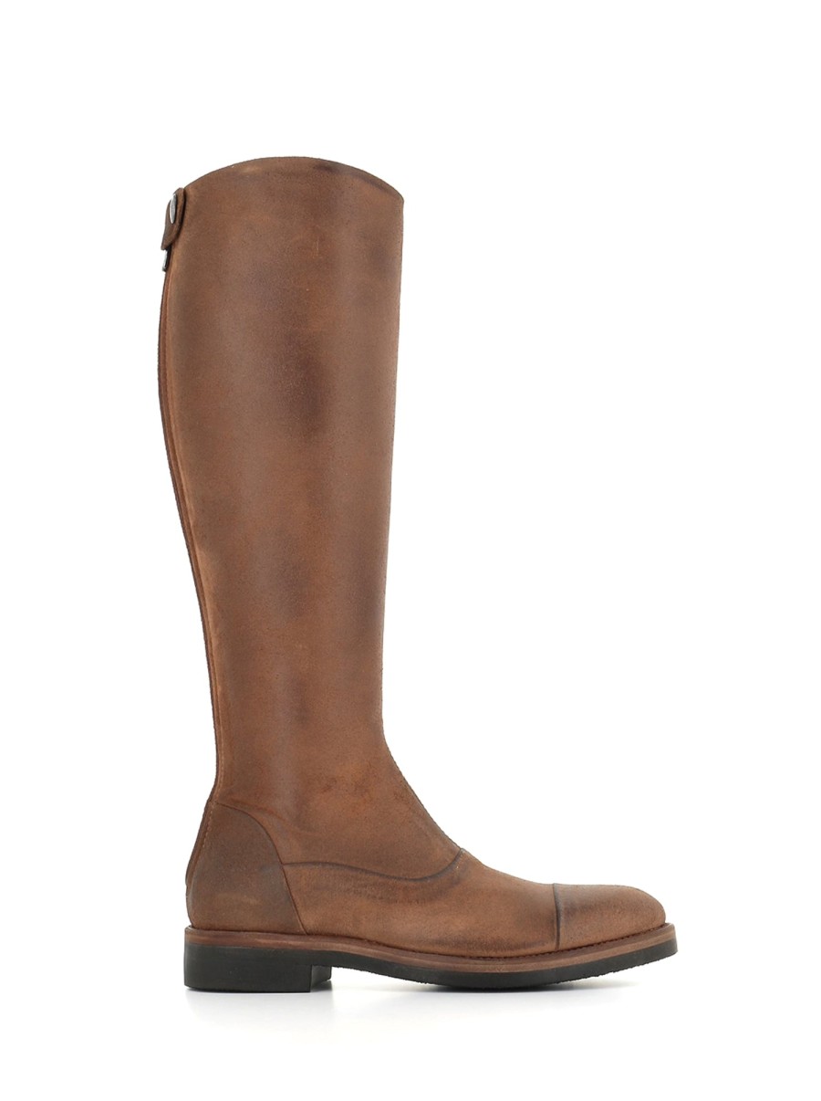 Woman Alberto Fasciani | Alberto Fasciani Camil Boot 70018 Brown Woman Burnt