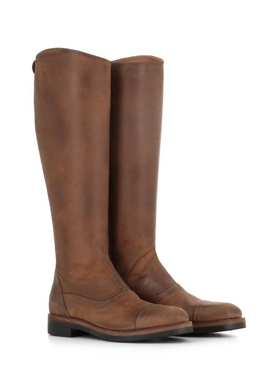 Woman Alberto Fasciani | Alberto Fasciani Camil Boot 70018 Brown Woman Burnt