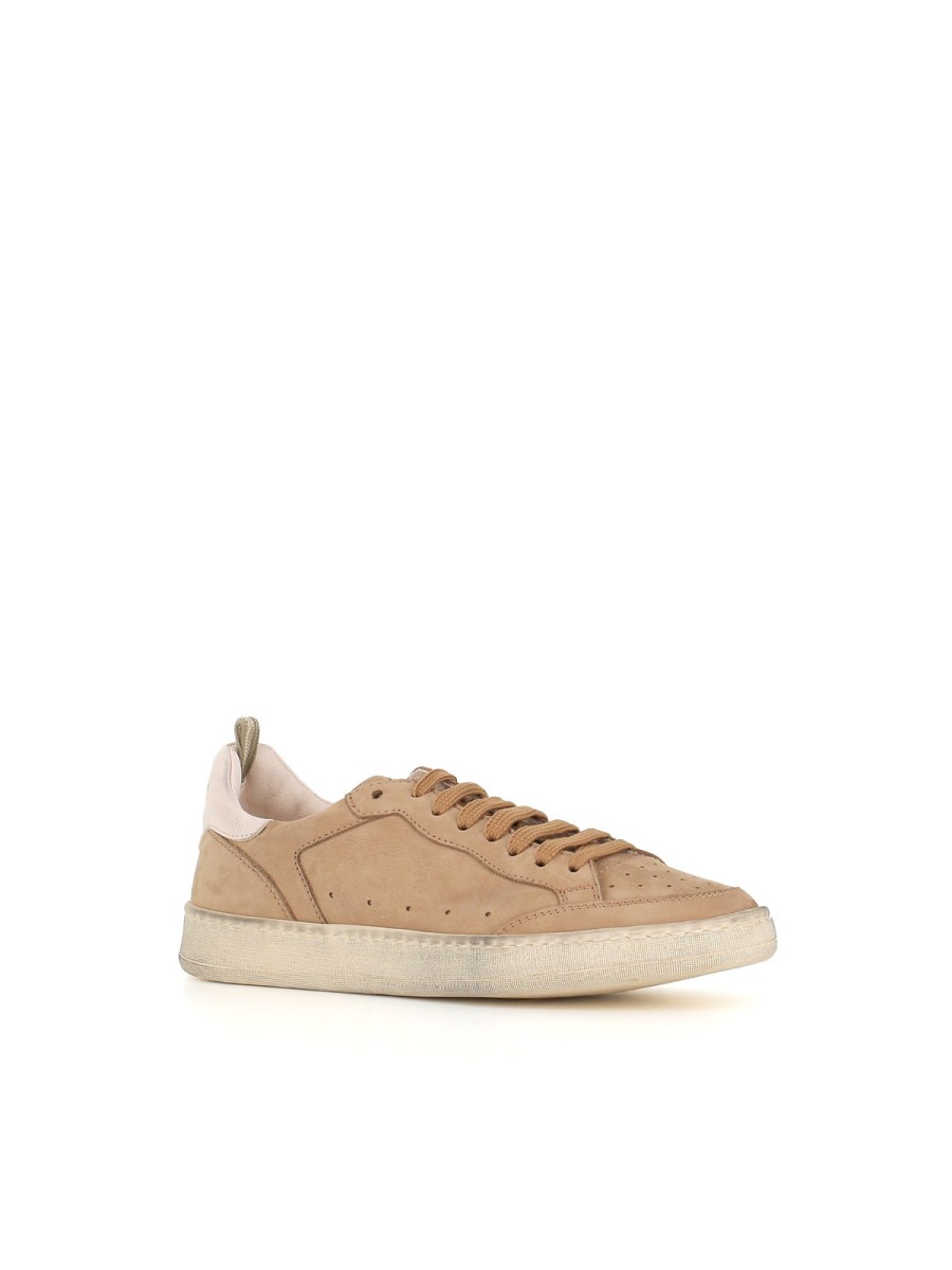 Woman creative workshops | Officine Creative Sneakers Kareem/101 Brown Women Biscuit