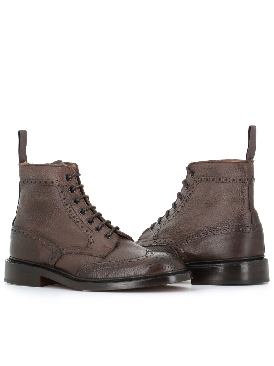 Man tricker's | Tricker'S Stow Country Brown Men'S Amphibian Dark Brown