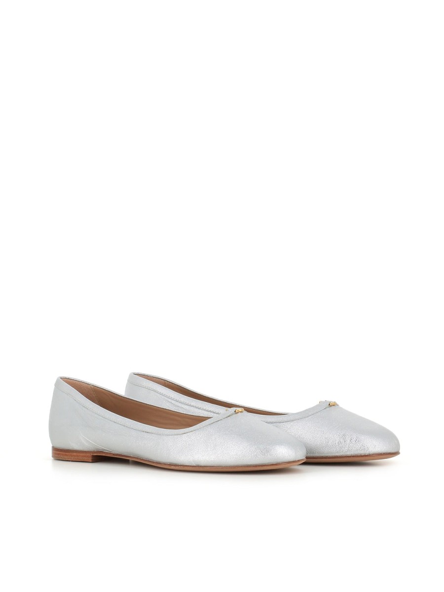 Woman chloé | Chloe Ballerina Marcie Silver Women