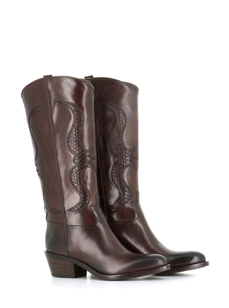 Woman tailor | Sartore Boot Sr42080 Brown Women'S Dark Brown