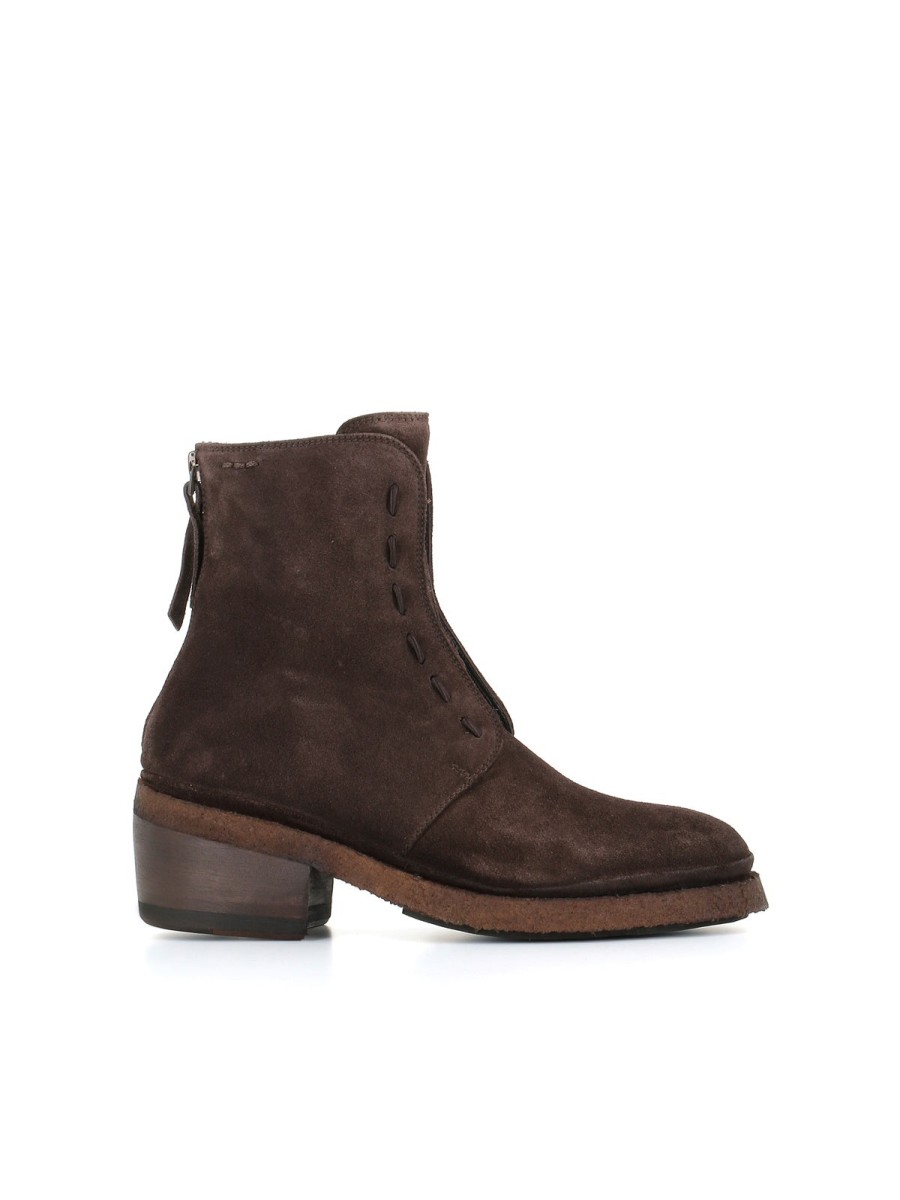 Woman alexander hotto | Alexander Hotto Ankle Boot 64624 Brown Women'S Dark Brown