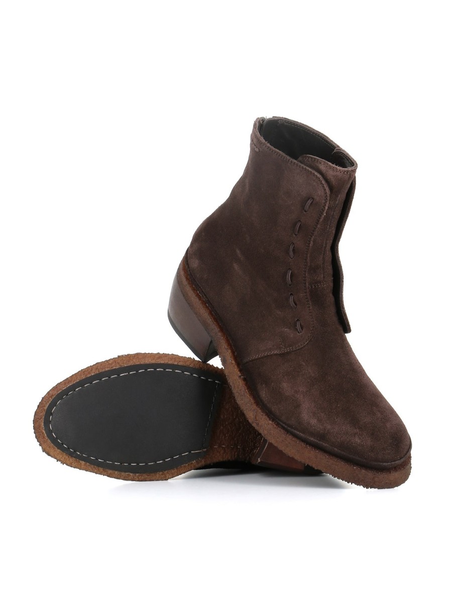 Woman alexander hotto | Alexander Hotto Ankle Boot 64624 Brown Women'S Dark Brown