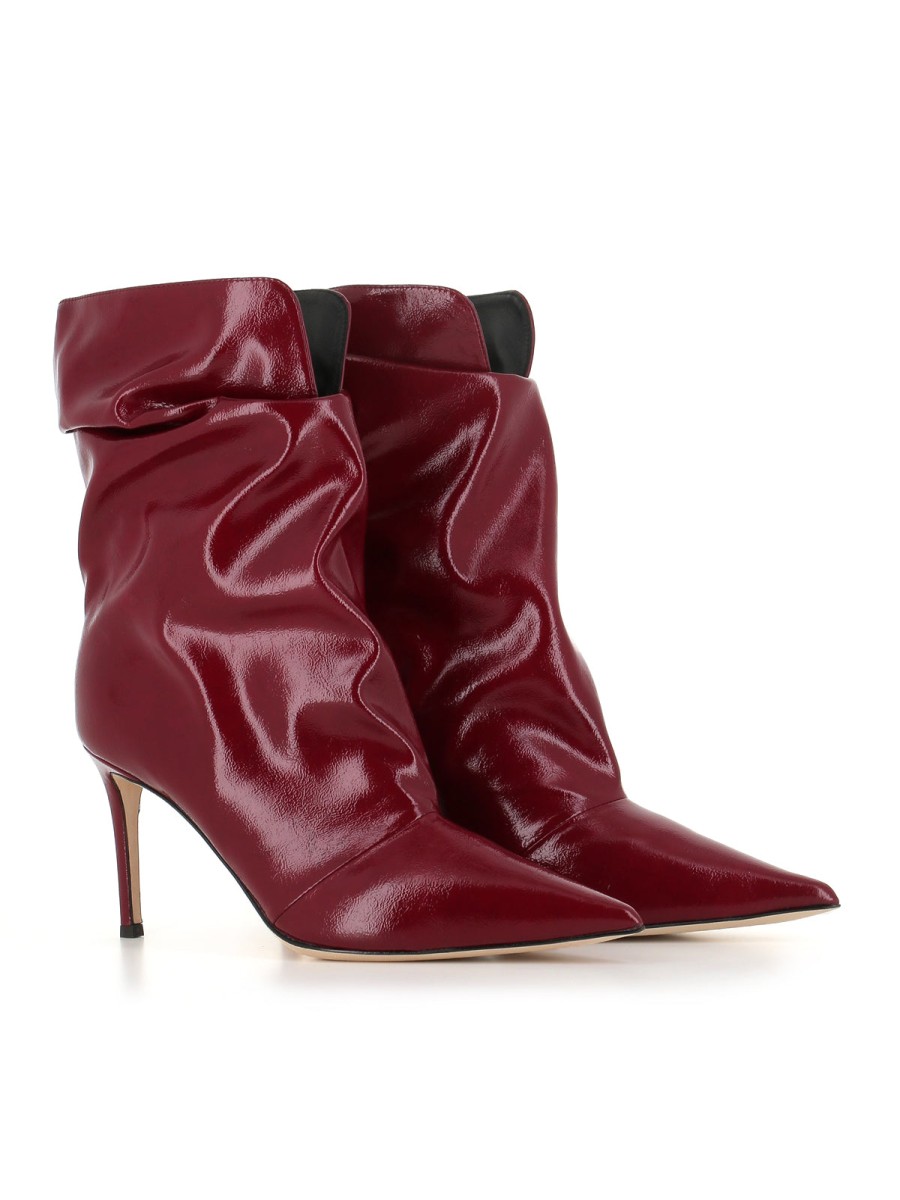 Woman Giuseppe Zanotti | Giuseppe Zanotti Yunah Ankle Boot Purple Women Bordeaux