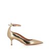 Woman Sergio Levanti | Sergio Levantesi Women'S Candy Gold Pumps