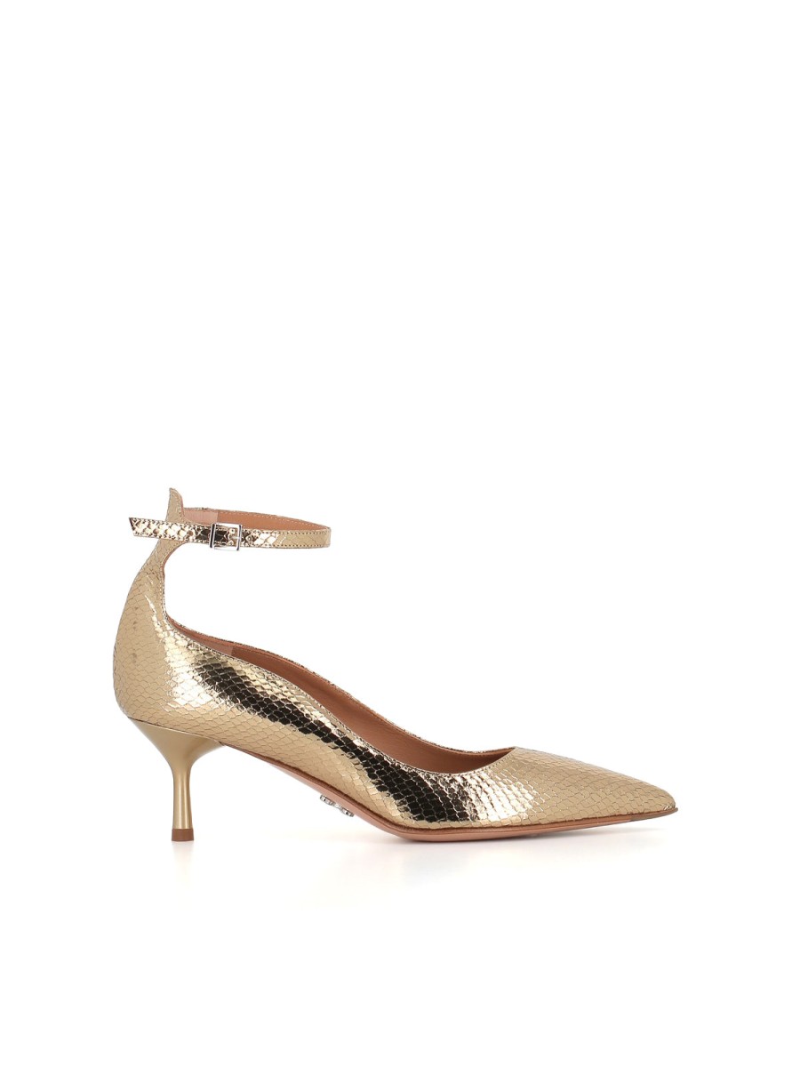 Woman Sergio Levanti | Sergio Levantesi Women'S Candy Gold Pumps