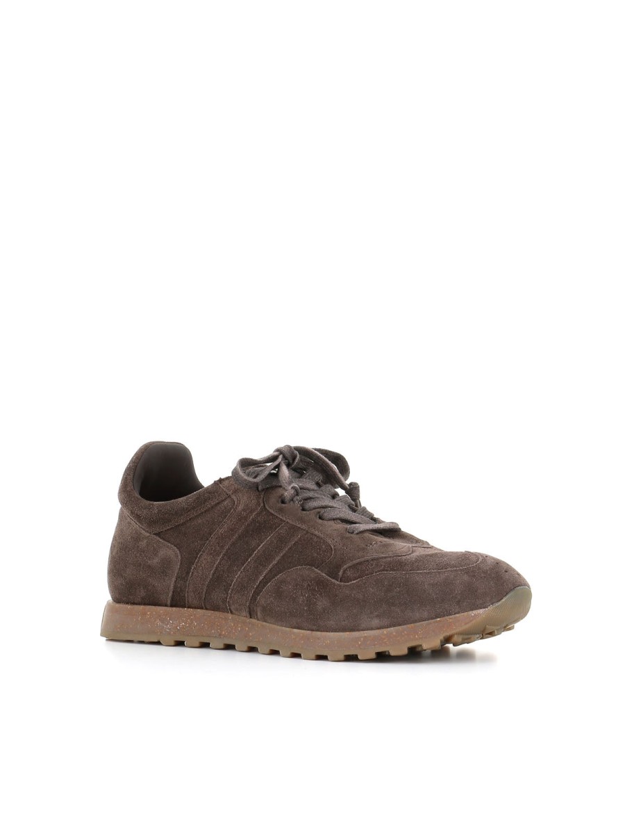 Man Alberto Fasciani | Alberto Fasciani Sneaker Sport 6500 Brown Men'S