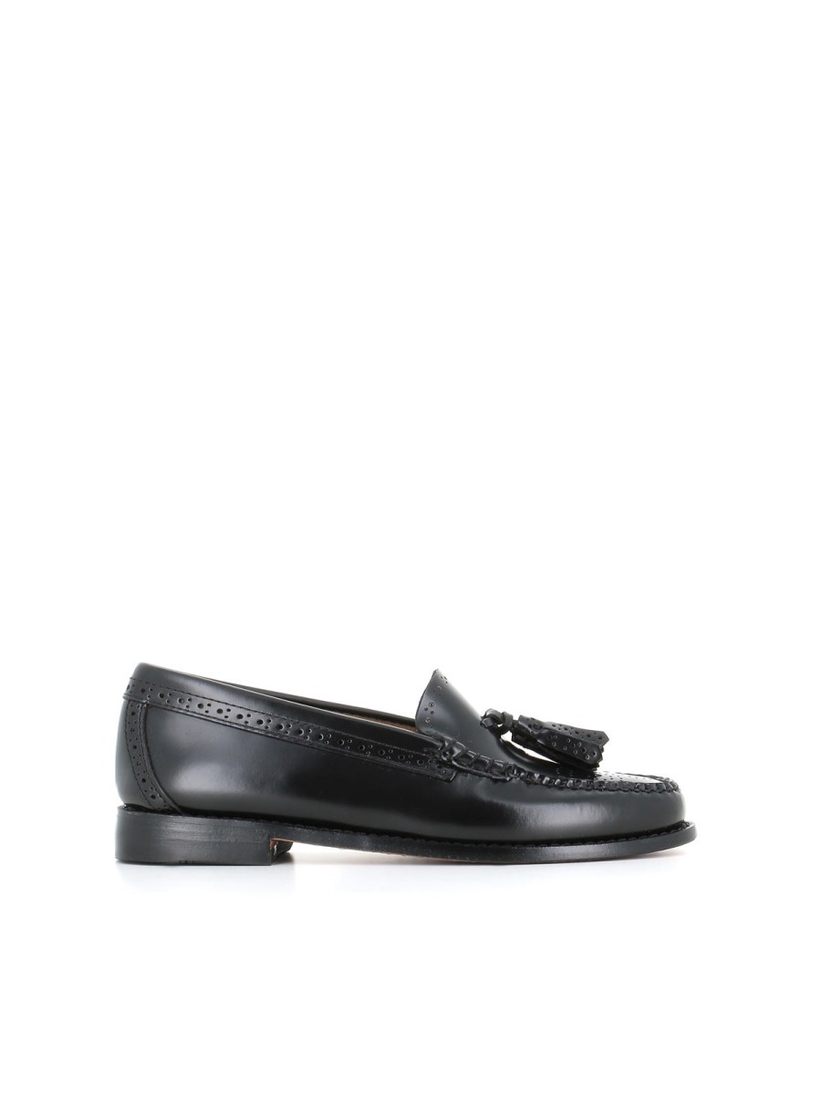 Woman weejuns by gh bass & co. | Weejuns By Gh Bass & Co. Estrelle Brogue Tassel Moccasin Black Women