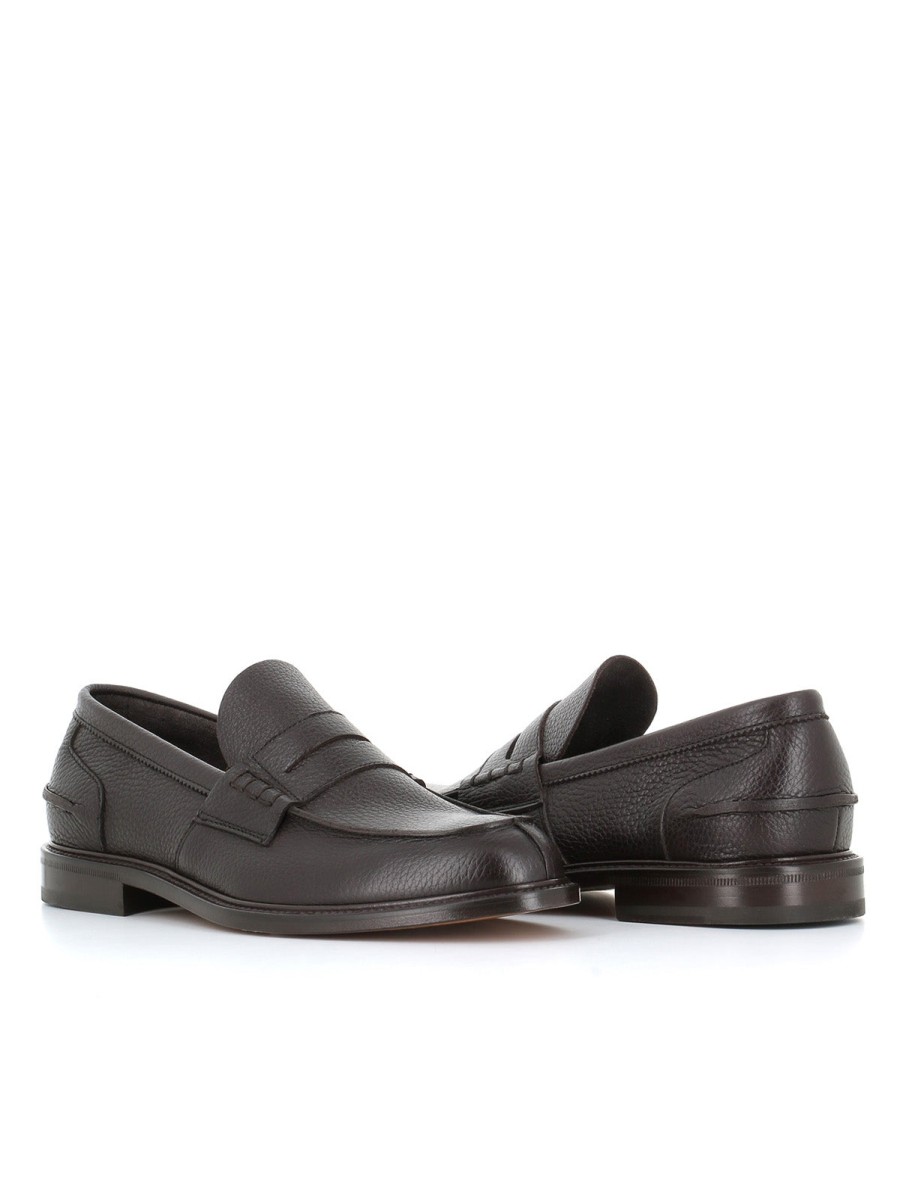 Man taxi drivers | Tassinari Moccasin 784 Brown Ebony Man