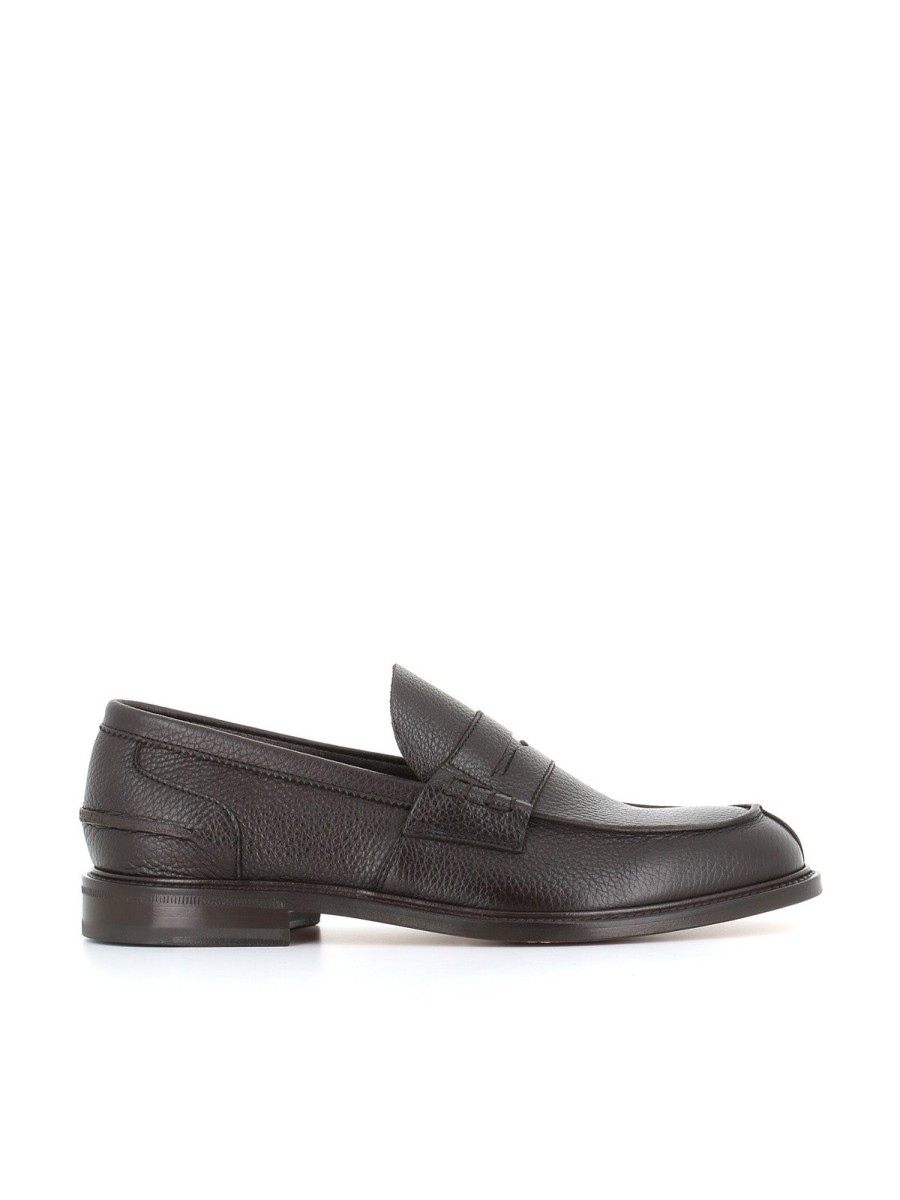 Man taxi drivers | Tassinari Moccasin 784 Brown Ebony Man