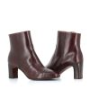 Woman taxi drivers | Tassinari Ankle Boot F568 Brown Woman Coffee