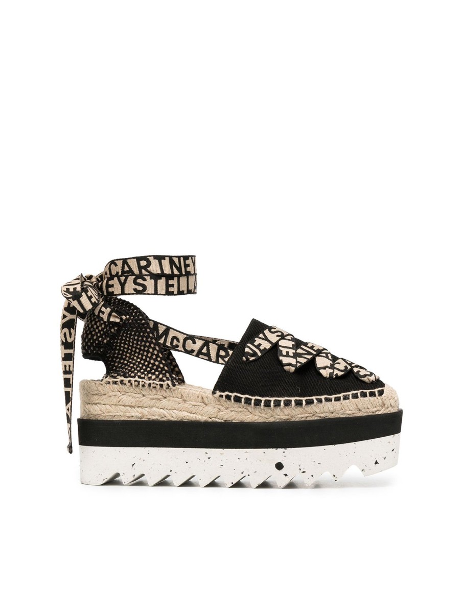 Woman stella mccartney | Stella Mccartney Espadrilles Gaia Black Women Black/Beige