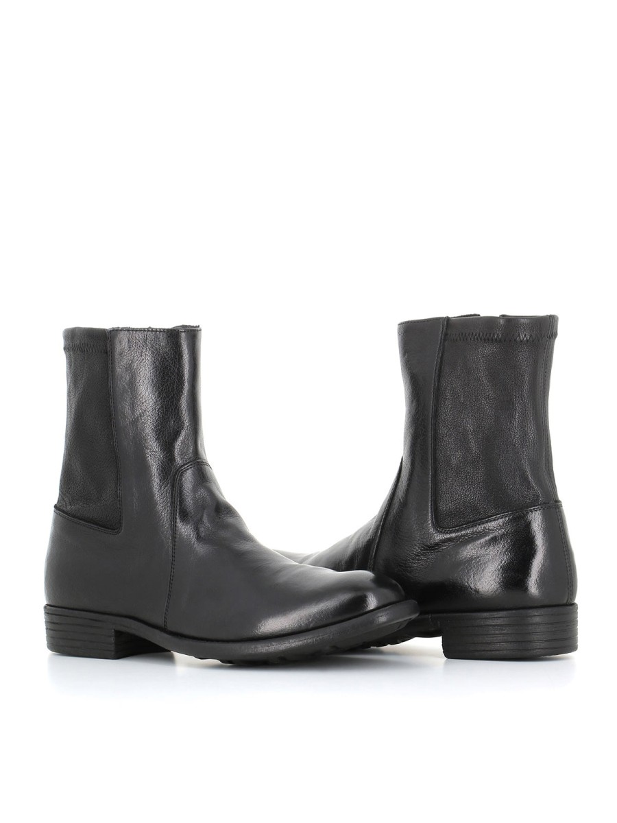 Woman creative workshops | Officine Creative Calixte/030 Black Women'S Ankle Boot