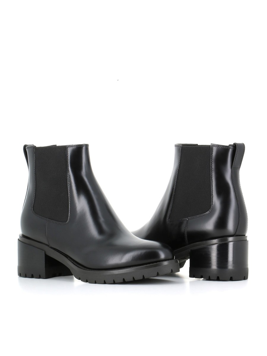 Woman saints | Santoni Chelsea Black Women Black