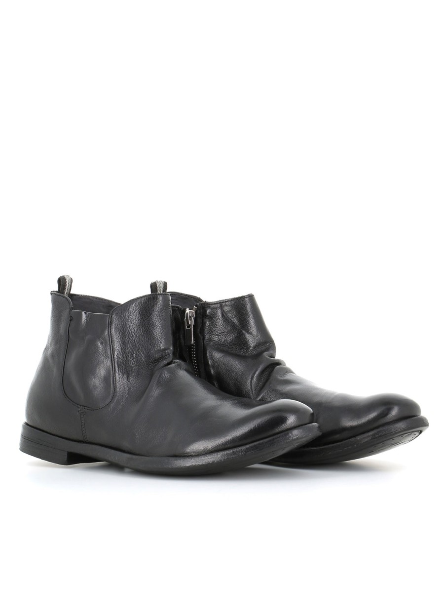 Man creative workshops | Officine Creative Ankle Boot Arc/514 Black Men