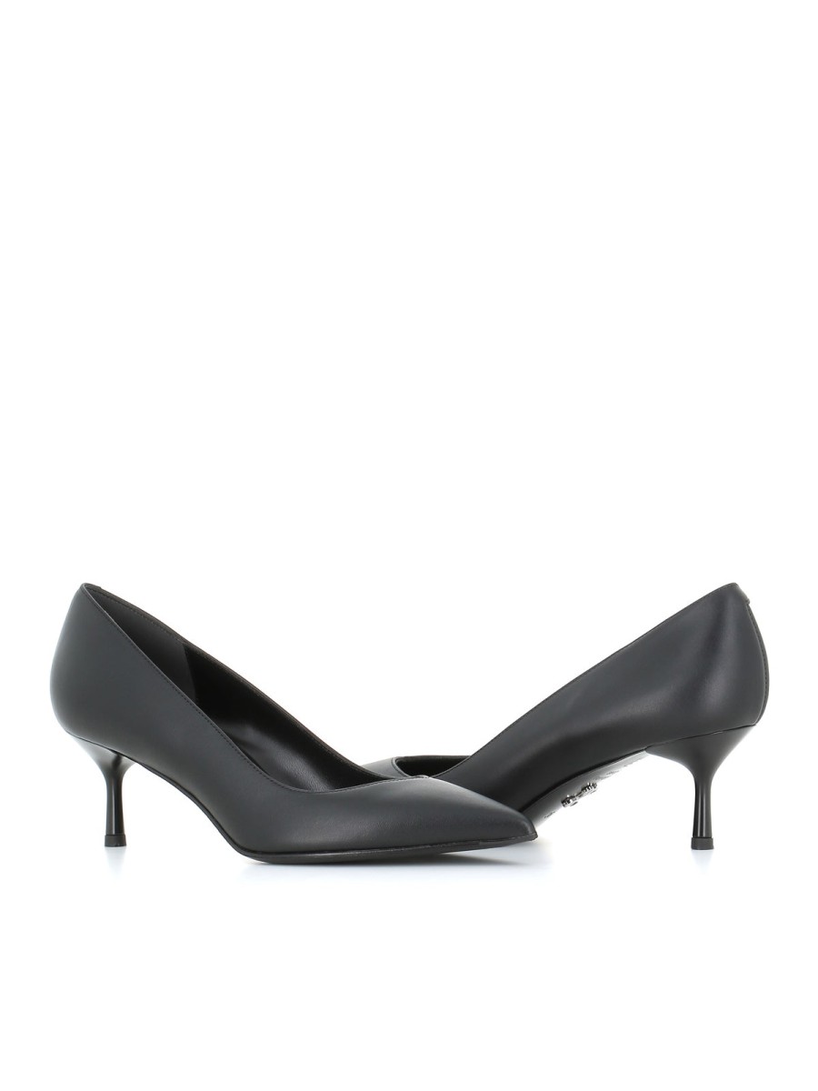 Woman Sergio Levanti | Sergio Levantesi Black Chenil Women'S Pumps