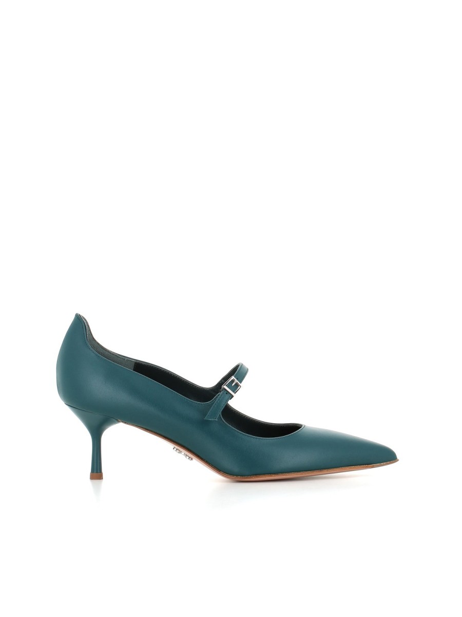 Woman Sergio Levanti | Sergio Levantesi Women'S Carlotta Green Pumps Malachite