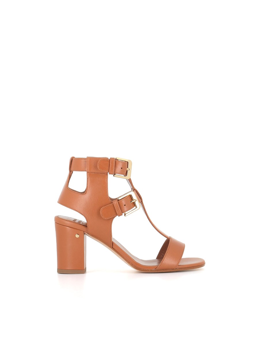 Woman Laurence Dacade | Laurence Dacade Helie Sandal Brown Women Leather