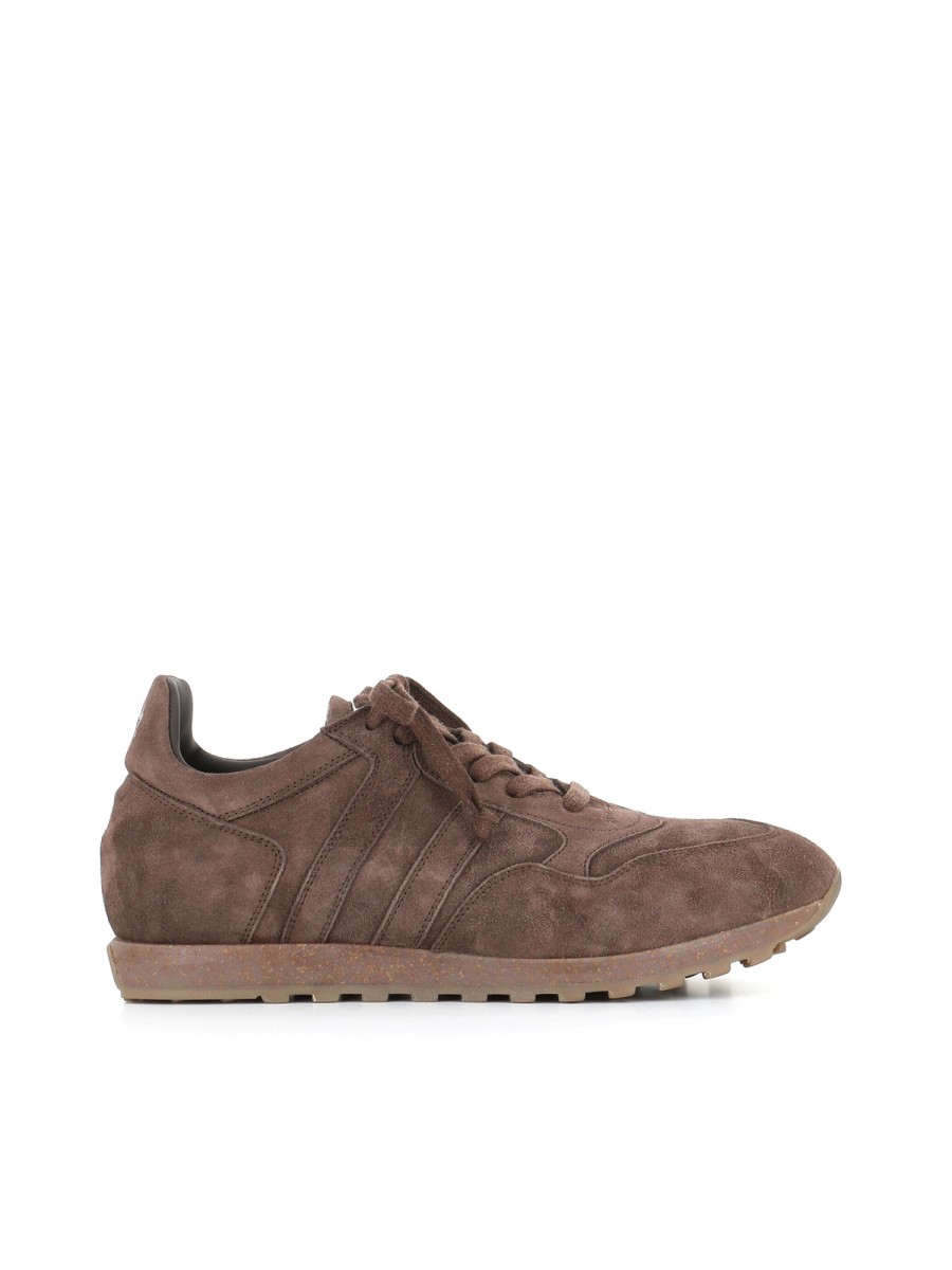 Man Alberto Fasciani | Alberto Fasciani Sneaker Sport 6500 Brown Men'S Espresso