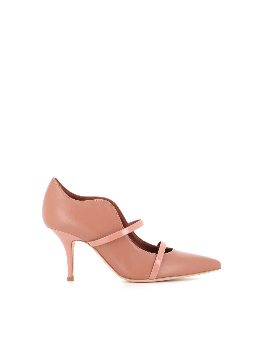 Woman malone souliers | Malone Souliers Decollete Maureen Pump 70-10 Pink Women Nude