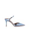 Woman malone souliers | Malone Souliers Sabot Uma 80-16 Light Blue Women