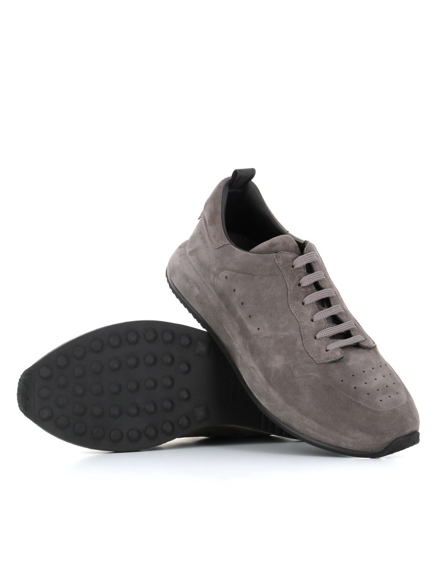 Man creative workshops | Officine Creative Sneaker Race Lux/003 Gray Men'S Dark Grey