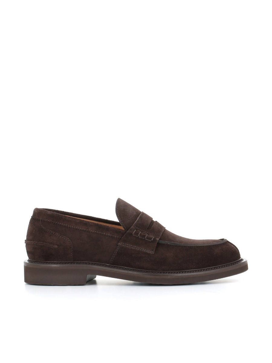 Man taxi drivers | Tassinari Moccasin 784 Brown Men'S Dark Brown