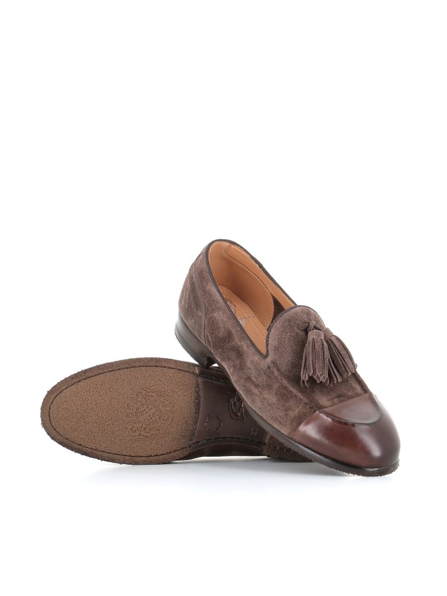 Woman Alberto Fasciani | Alberto Fasciani Tassel Moccasin Zoe 56029 Brown Women Brown/Dark Brown